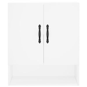 Armadietto a Muro Bianco 60x31x70 cm in Legno Multistrato 829900