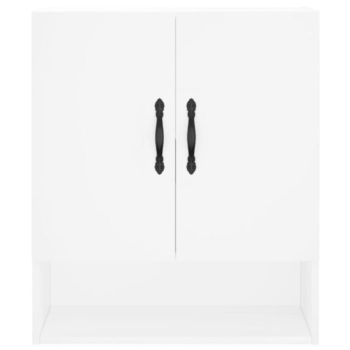 Armadietto a Muro Bianco 60x31x70 cm in Legno Multistrato 829900
