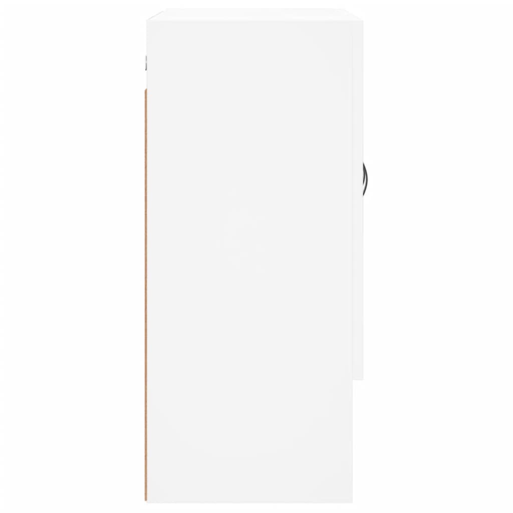 Armadietto a Muro Bianco 60x31x70 cm in Legno Multistrato 829900