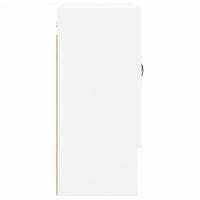 Armadietto a Muro Bianco 60x31x70 cm in Legno Multistrato 829900