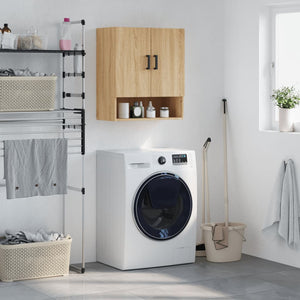 Armadietto a Muro Rovere Sonoma 60x31x70 cm Legno Multistrato 829911