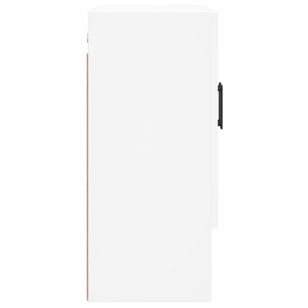 Armadietto a Muro Bianco 60x31x70 cm in Legno Multistrato 829916