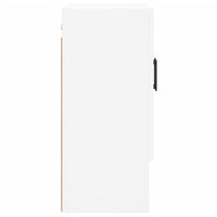 Armadietto a Muro Bianco 60x31x70 cm in Legno Multistrato 829916