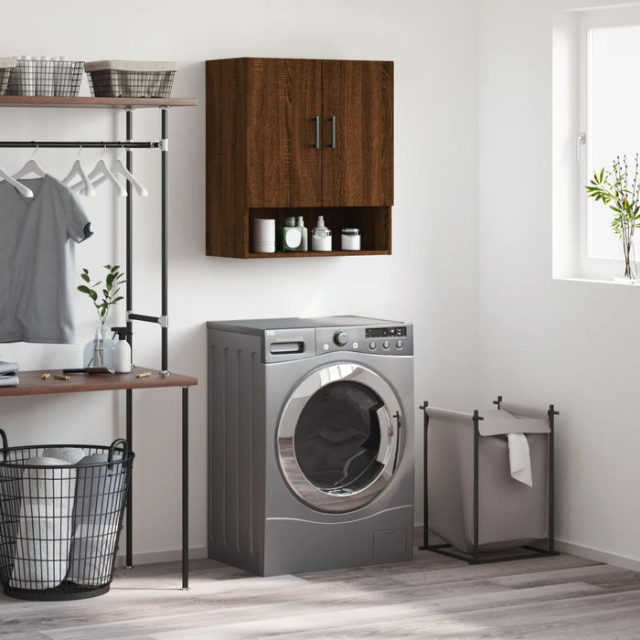 Armadietto a Muro Rovere Marrone 60x31x70 cm Legno Multistratocod mxl 105972