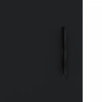 Armadietto a Muro Nero 60x31x70 cm in Legno Multistrato 829925