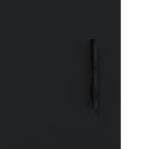 Armadietto a Muro Nero 60x31x70 cm in Legno Multistrato 829925
