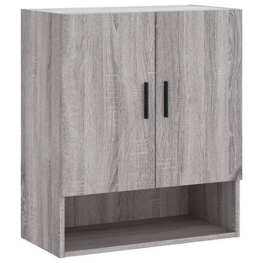 Armadietto a Muro Grigio Sonoma 60x31x70cm in Legno Multistrato 829930