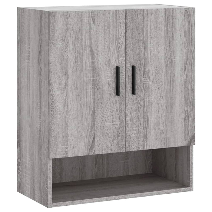 Armadietto a Muro Grigio Sonoma 60x31x70cm in Legno Multistrato 829930