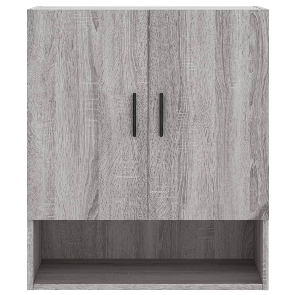 Armadietto a Muro Grigio Sonoma 60x31x70cm in Legno Multistrato 829930