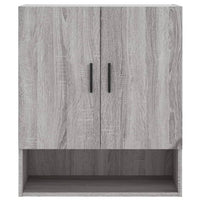 Armadietto a Muro Grigio Sonoma 60x31x70cm in Legno Multistrato 829930