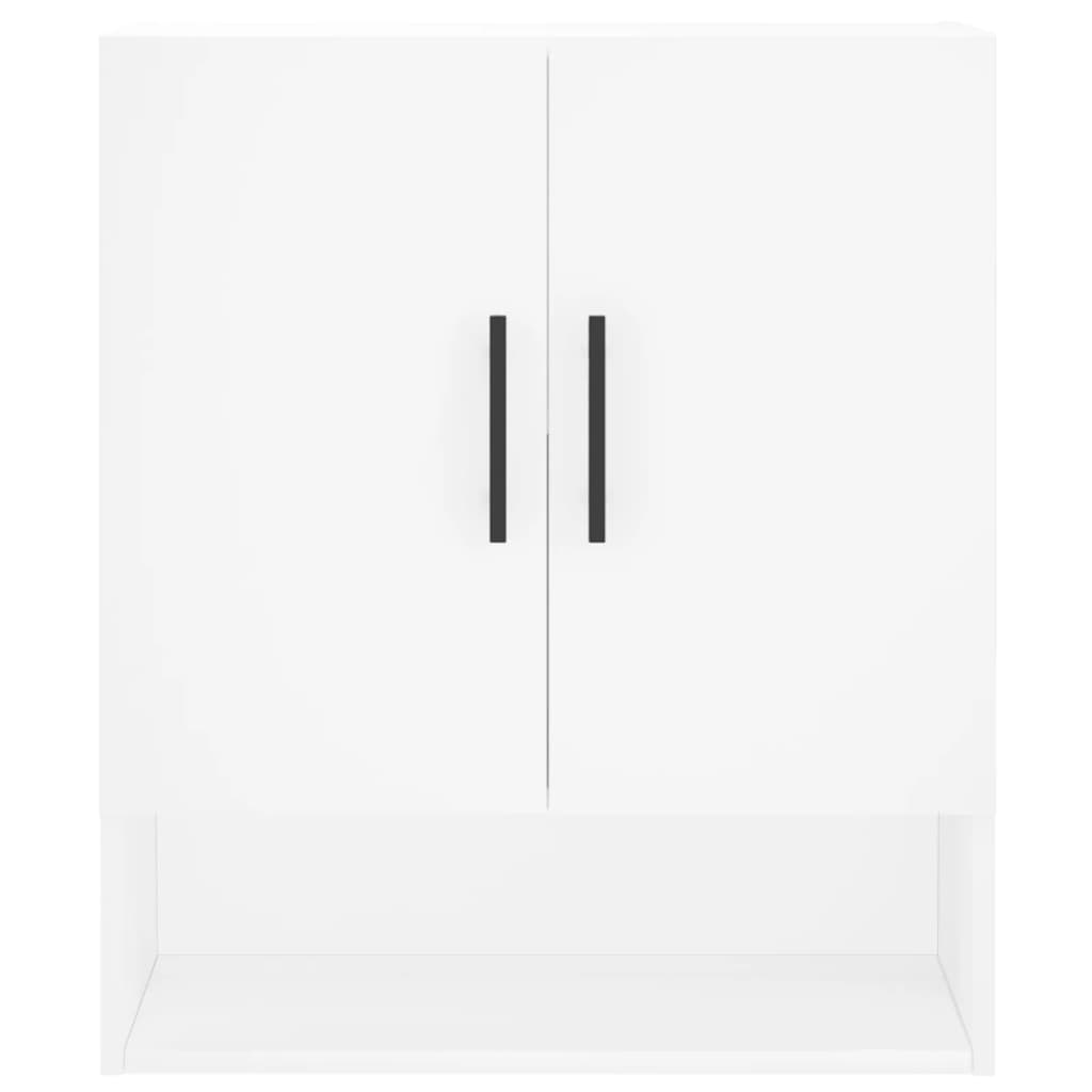 Armadietto a Muro Bianco 60x31x70 cm in Legno Multistrato 829932