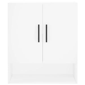 Armadietto a Muro Bianco 60x31x70 cm in Legno Multistrato 829932