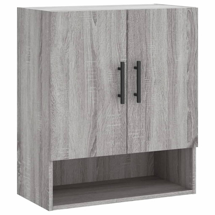 Armadietto a Muro Grigio Sonoma 60x31x70cm in Legno Multistrato 829938