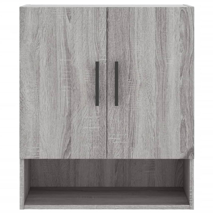 Armadietto a Muro Grigio Sonoma 60x31x70cm in Legno Multistrato 829938
