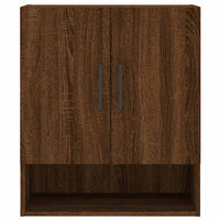 Armadietto a Muro Rovere Marrone 60x31x70 cm Legno Multistrato 829939