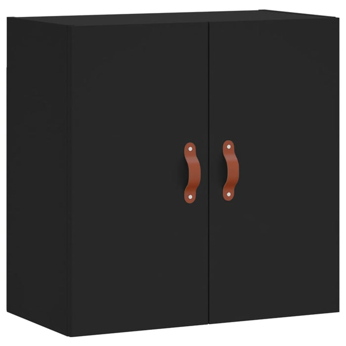 Armadietto a Muro Nero 60x31x60 cm in Legno Multistrato 829941