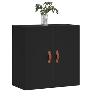Armadietto a Muro Nero 60x31x60 cm in Legno Multistrato 829941
