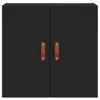 Armadietto a Muro Nero 60x31x60 cm in Legno Multistrato 829941