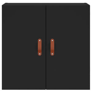 Armadietto a Muro Nero 60x31x60 cm in Legno Multistrato 829941