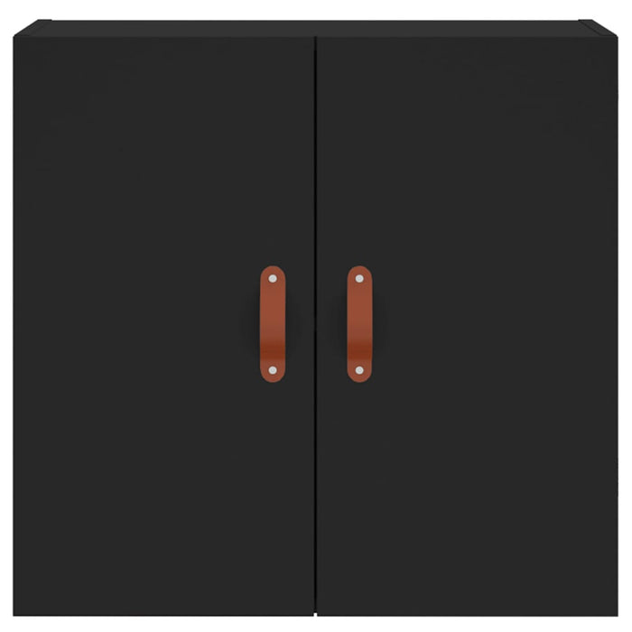 Armadietto a Muro Nero 60x31x60 cm in Legno Multistrato 829941