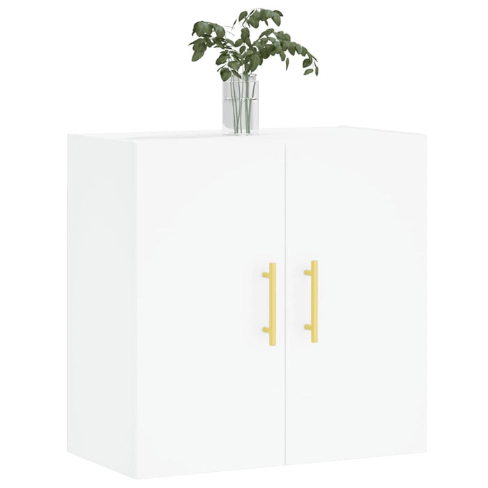 Armadietto a Muro Bianco 60x31x60 cm in Legno Multistrato 829948
