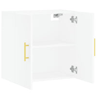 Armadietto a Muro Bianco 60x31x60 cm in Legno Multistrato 829948