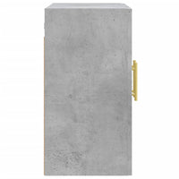 Mobile a Parete Grigio Cemento 60x31x60 cm in Legno Multistrato 829952
