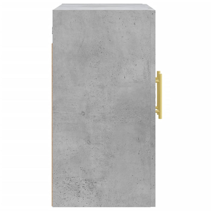 Mobile a Parete Grigio Cemento 60x31x60 cm in Legno Multistrato 829952