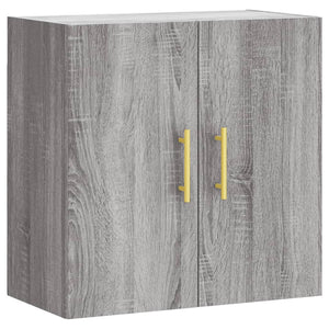 Mobile Pensile Grigio Sonoma 60x31x60 cm in Legno Multistrato 829954