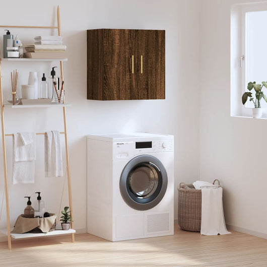 Armadietto a Muro Rovere Marrone 60x31x60 cm Legno Multistratocod mxl 82080