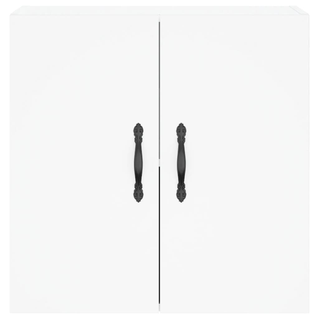 Armadietto a Muro Bianco 60x31x60 cm in Legno Multistrato 829956