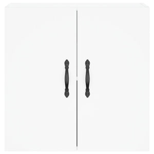 Armadietto a Muro Bianco 60x31x60 cm in Legno Multistrato 829956