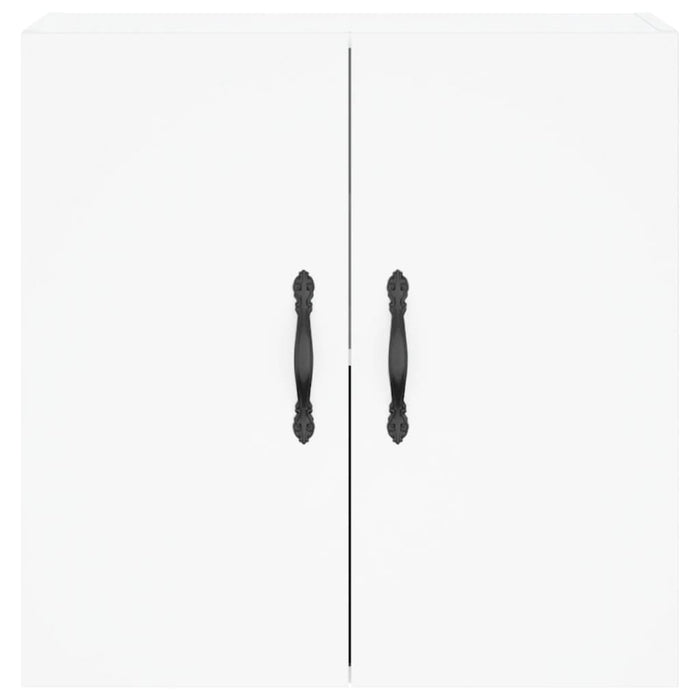 Armadietto a Muro Bianco 60x31x60 cm in Legno Multistrato 829956