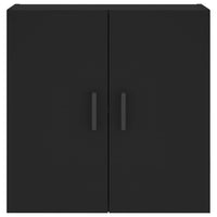 Armadietto a Muro Nero 60x31x60 cm in Legno Multistrato 829965