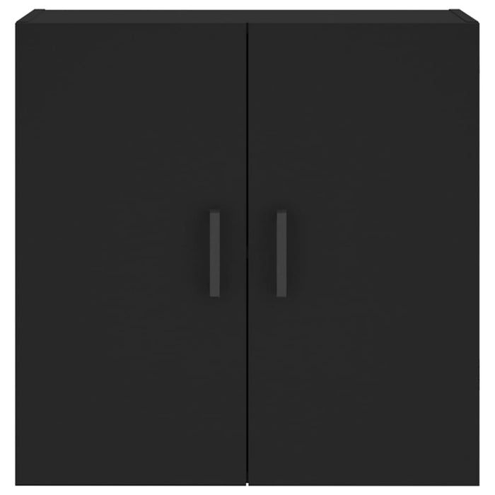 Armadietto a Muro Nero 60x31x60 cm in Legno Multistrato 829965
