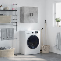 Mobile a Parete Grigio Cemento 60x31x60 cm in Legno Multistrato 829968