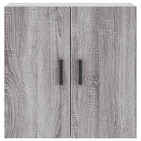 Mobile Pensile Grigio Sonoma 60x31x60 cm in Legno Multistrato 829970