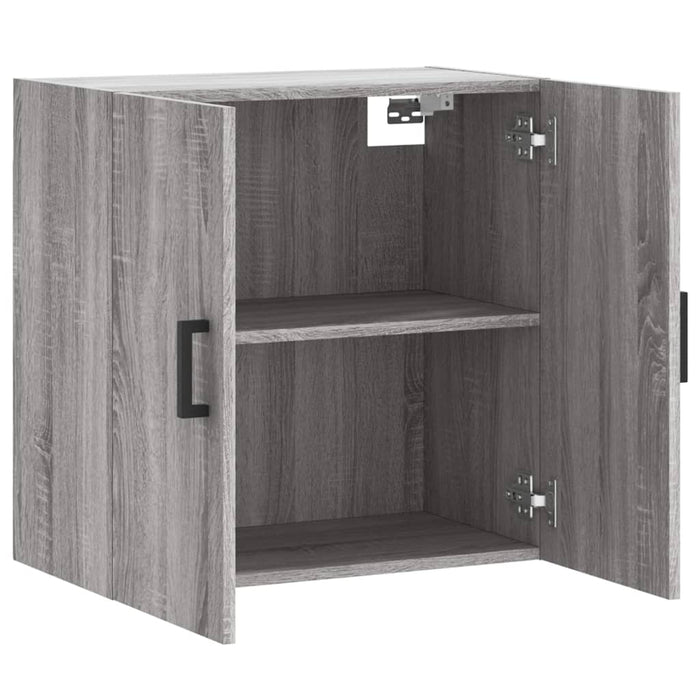 Mobile Pensile Grigio Sonoma 60x31x60 cm in Legno Multistrato 829970