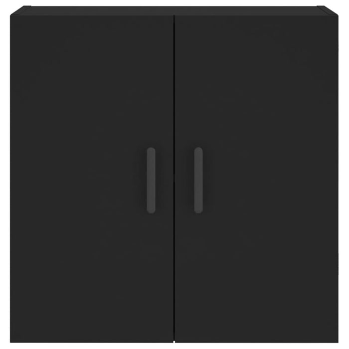 Armadietto a Muro Nero 60x31x60 cm in Legno Multistrato 829973