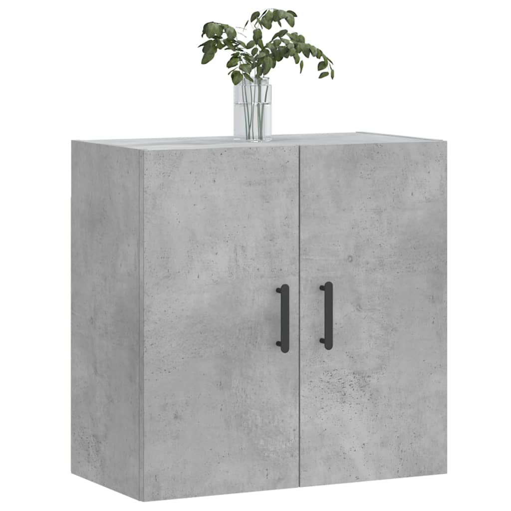 Mobile a Parete Grigio Cemento 60x31x60 cm in Legno Multistrato 829976