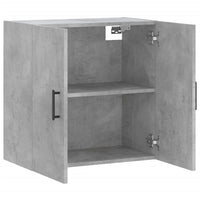 Mobile a Parete Grigio Cemento 60x31x60 cm in Legno Multistrato 829976
