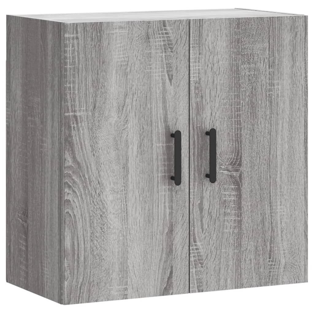 Mobile Pensile Grigio Sonoma 60x31x60 cm in Legno Multistrato 829978