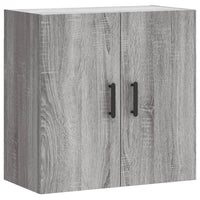 Mobile Pensile Grigio Sonoma 60x31x60 cm in Legno Multistrato 829978