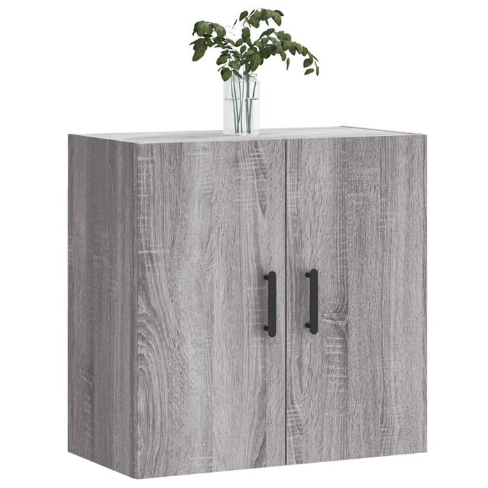 Mobile Pensile Grigio Sonoma 60x31x60 cm in Legno Multistrato 829978