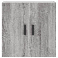 Mobile Pensile Grigio Sonoma 60x31x60 cm in Legno Multistrato 829978