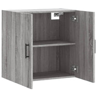 Mobile Pensile Grigio Sonoma 60x31x60 cm in Legno Multistrato 829978