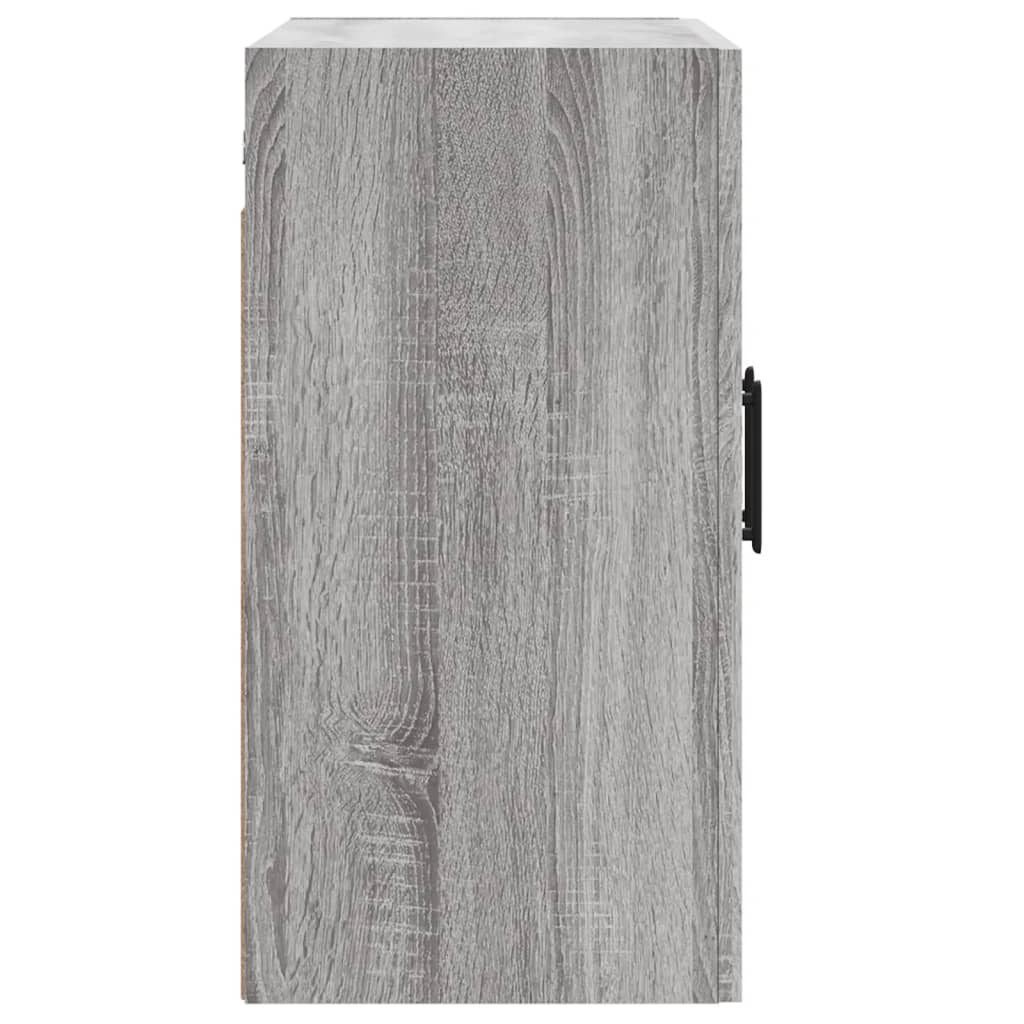 Mobile Pensile Grigio Sonoma 60x31x60 cm in Legno Multistrato 829978