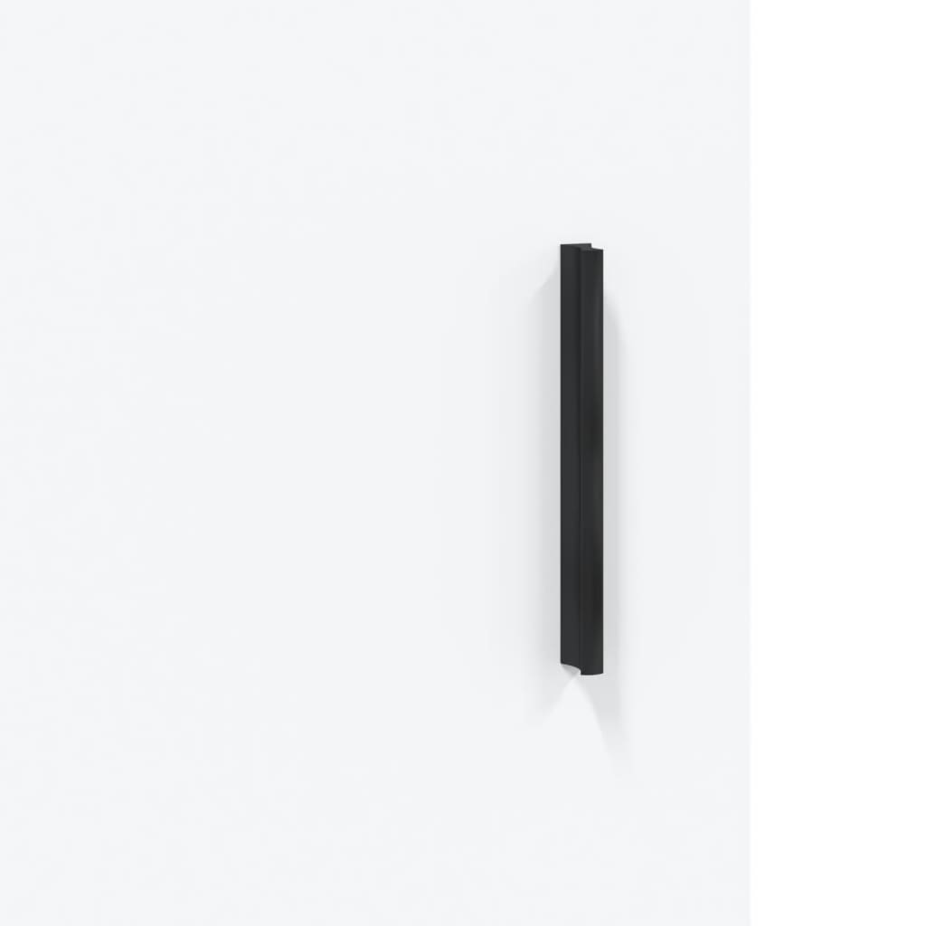 Armadietto a Muro Bianco 60x31x60 cm in Legno Multistrato 829980