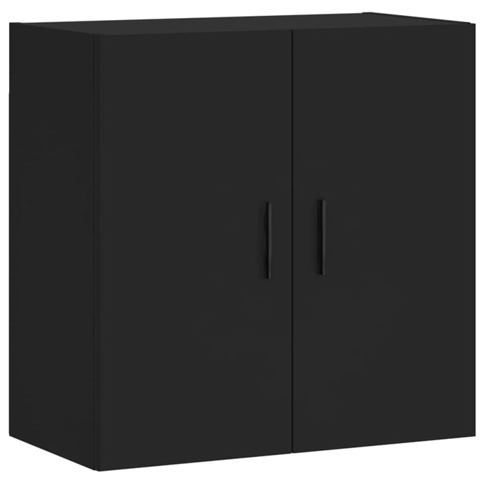 Armadietto a Muro Nero 60x31x60 cm in Legno Multistrato 829981