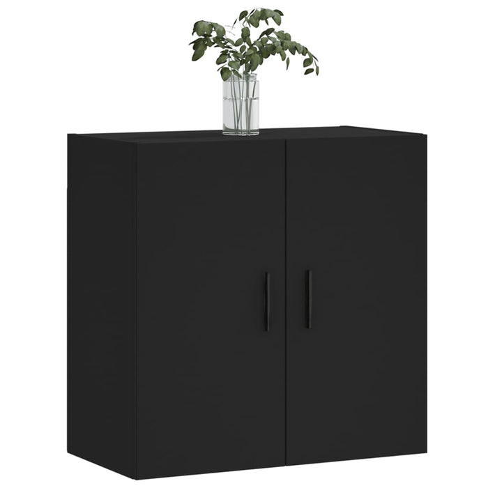 Armadietto a Muro Nero 60x31x60 cm in Legno Multistratocod mxl 82088